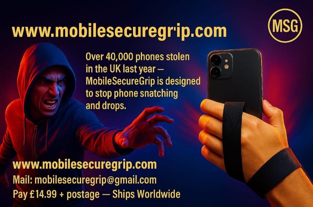 Mobile Secure Grip Protect Your Phone from Snatch Theft – Instantly
