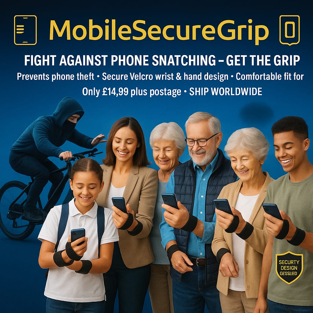 Mobile Secure Grip Protect Your Phone from Snatch Theft – Instantly