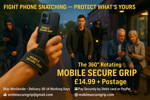 Mobile Secure Grip Protect Your Phone from Snatch Theft – Instantly