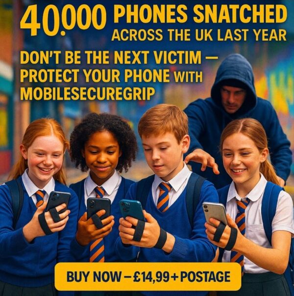 Mobile Secure Grip Protect Your Phone from Snatch Theft – Instantly